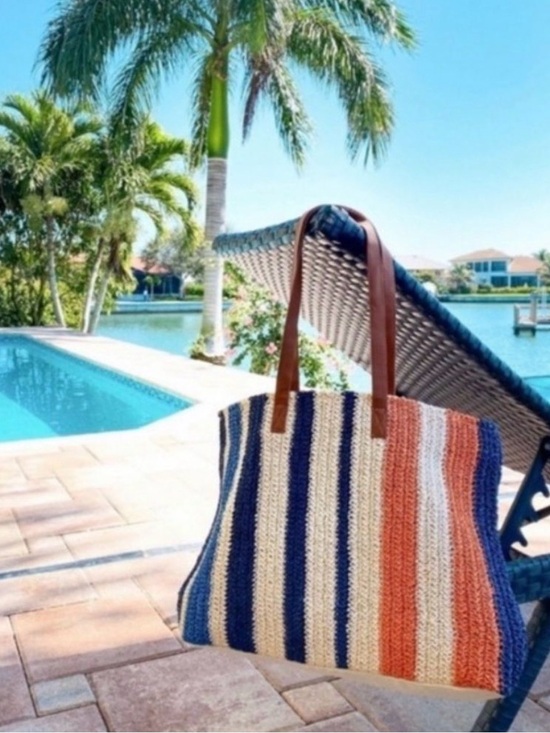 Rays for Days Handbags - Beachly - The Shorebreak Weekender Tote - Rays for Days - preloved